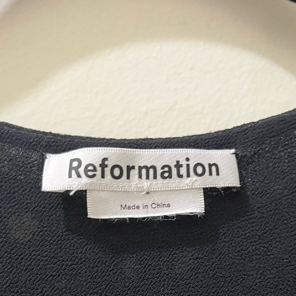 Reformation Alani Dress in Posie, Size 4 - Picture 3 of 13